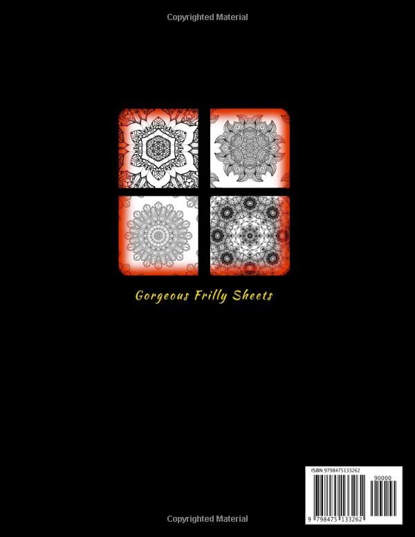 ANDALUS MANDALAS COLORING BOOK FOR ADULTS:: a leisure book gift help to relieving stress & relaxation / Pregnant woman gift / birthday gift... image 3