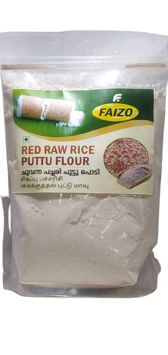 FAIZO Red Raw Rice puttu Flour(Roasted) சிகப்பு பச்சரிசி புட்டு பொடிചുവന്ന പച്ചരി പുട്ടുപൊടിHomemade,Organic1Kg (B0BBRQHT8S) Amazon Price History, Amazon Price Tracker