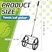 Gemscream Tennis Ball DinkBall Collector Roller, No Bending Over Quick Rolling Picker for 1.5