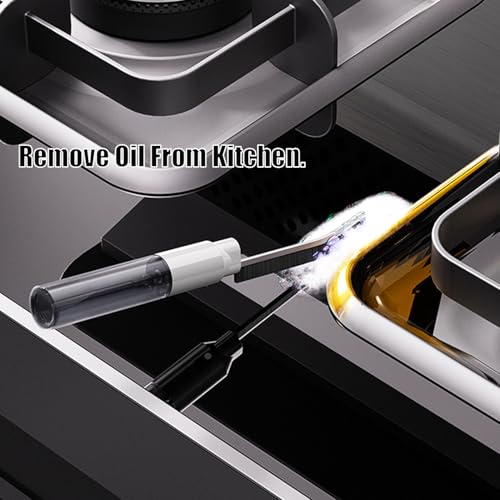 Image of Hard Bristle Crevice Cleaning Brushes,Crevice Cleaning Brush with Spray Bottle,Applicable for Narrow Spaces Baseboard Faucets Crevice Cleaning Brush,1 Pieces.