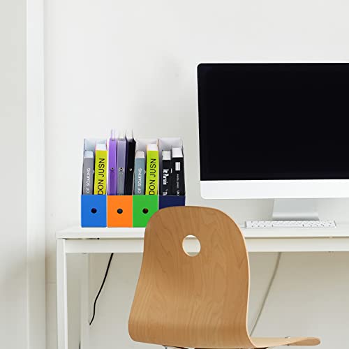 Perkoop 36 Pcs Magazine File Holder Colored Foldable Desk File Holder Organizer Cardboard Magazine Storage Box Book Bins For School Office Desk Supplies, 10.63 X 10.24 X 3.54 Inch, Easy To Assemble #TOP4