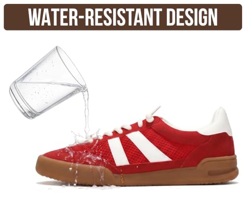 Image of Genuine Leather Slip On Sneakers for Women with Leather Memory Foam Insole