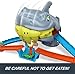Hot Wheels Toy Car Track Set, City Shark Chomp Beach Playset with 1:64 Scale Die-Cast Vehicle. 2 Ways to Play, Knock Out The Shark or Get Eaten