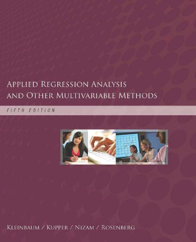 Applied Regression Analysis And Other Multivariable Methods 005 Kleinbaum David G Kupper Lawrence L Nizam Azhar Rosenberg Eli S Amazon Com