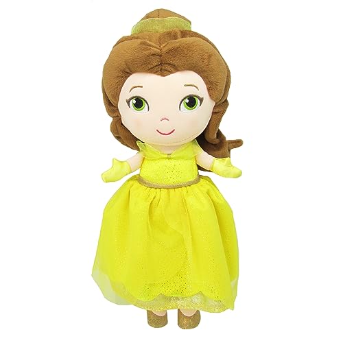 Image of Kids Preferred Disney Baby - Belle 12" Plush Doll with Musical Sounds - Beauty & The Beast Collectable Stuffed Animal for Babies, Toddlers and Kids