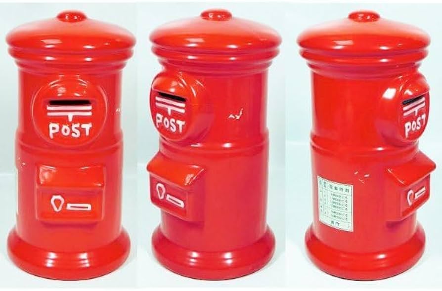 超レア特大サイズ】郵便ポスト貯金箱 ✨️高さ約57cm✨️ガハハ本舗