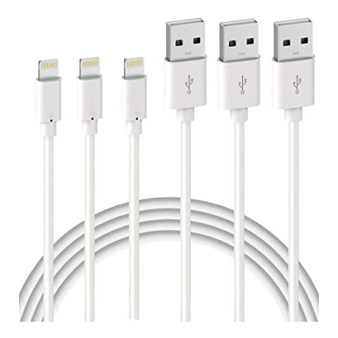 Quntis iPhone Charger Lightning Cable - MFi Certified 3Pack 2M Lightning to USB A Cable for iPhone 14 13 12 SE 2020 11 Xs Max XR X 8 Plus 7 Plus 6 Plus 5s SE iPad Pro and More Cover