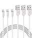Quntis 3Pack 2m iPhone Ladekabel, MFi Zertifiziertes iPhone Kabel, iPhone Ladekabel kompatibel mit iPhone 13 12 SE 2020 11 Pro XS Max XR X 8 Plus 7 Plus 6 Plus 5s SE iPad Pro Air Mini