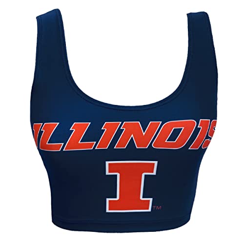 Image of Lojobands Women's College Gameday Outfit Tank Top Tailgate Crop Top One Size Fits Most