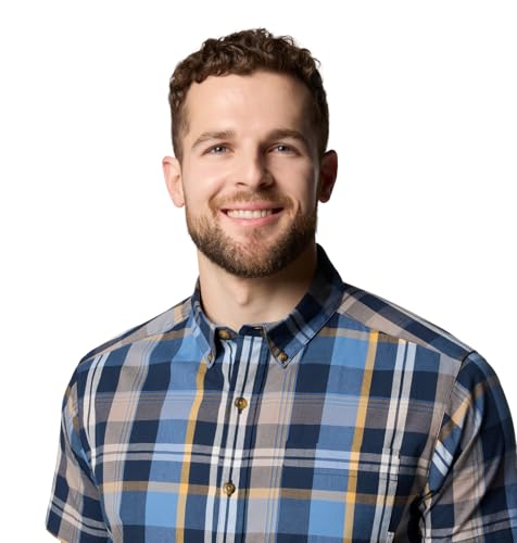 Columbia Men's Rapid Rivers II Short Sleeve Shirt, Collegiate Navy Multi Plaid, X-Large Tall4