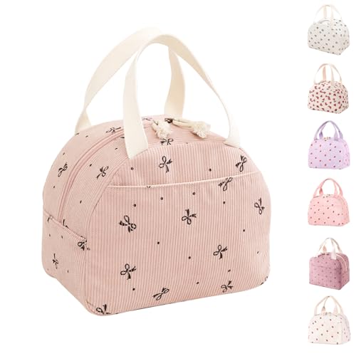 Image of Lunch Bags for Women Insulated Cooler Lunch Bag Adults Kids Packed Lunch Box Tote Bag Cute Girls Ladies Lunch Bags for Work School Picnic Travel Beach Gifts for Women Her Wife Preppy Stuff