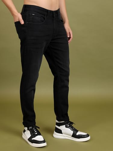 Image of Highlander Men's Slim Fit Jeans | Stylish Casual Wear for Everyday Comfort | Jeans for man