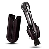 Peeps Eyeglass Cleaner - Lens Cleaner for Eyeglasses, Sunglasses, Eyewear - Soft Touch Black