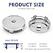 Flygun 4 PCS Car Hub Center Cap, OD 2.36