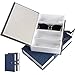Produktbild BUONDAC 2 STK Brillenbox für 8 Brillen Sonnenbrillen Aufbewahrung Brillenorganizer mehrere Brillen Organizer Brillenkoffer Aufbewahrungsbox Brillenaufbewahrung Koffer