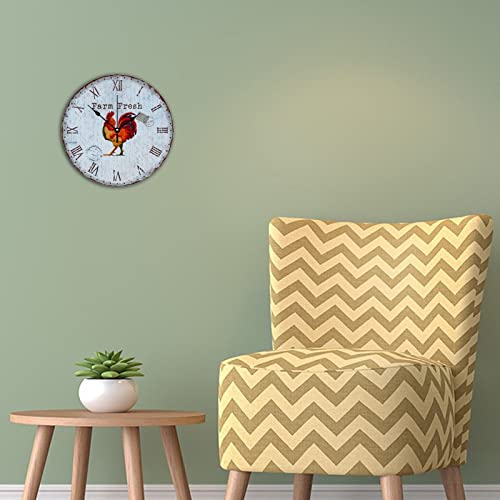 Horloge murale en bois avec quartz haute précision