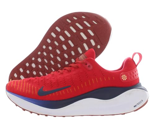 Image of Nike InfinityRN 4 Men's Road Running Shoes (Extra Wide) (FN0881-600, University Red /Campfire Orange) Size 12