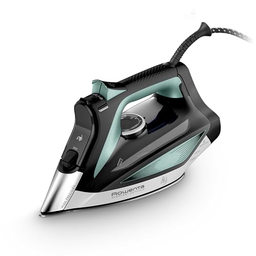 Plancha de vapor Everlast Anticalc de Rowenta, potente distribución de vapor, colector de cal, punta de alta precisión, segura y sencilla, alta potencia, DW7321F0