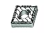Walter Tools CNMG120408-FP5 WPP20S Carbide Tiger-Tec Negative Indexable Turning Insert, 0.031" Corner Radius, 0.500" IC, 0.187" Thick, 0.008" - 0.079" Depth of Cut (Pack of 10)