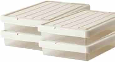 【4個セット】フィッツケース スリム 39×74×18cm カプチーノ 楽天市場】収納ケース Fits フィッツケース スリムボックス74 幅