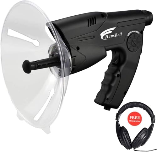 HAUSBELL Parabolic Listening Device for Adventure – Bionic Ear Electronic Nature Explorer