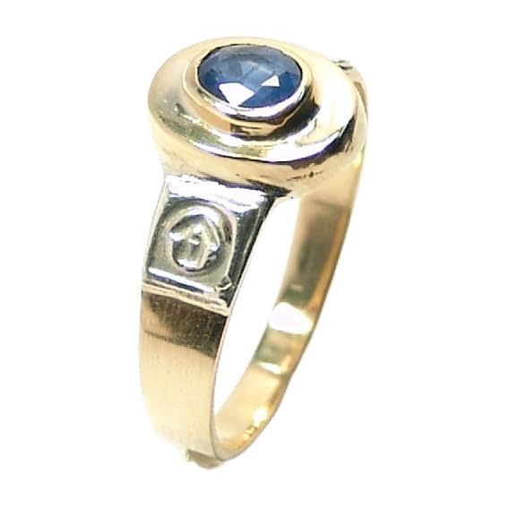 Anel formatura - Pedra Sint&eacute;tica - 2APS0052