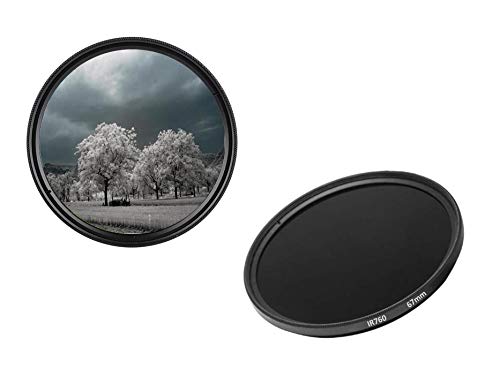 Filtre Infrarouge DHD IR760 67mm - Verre Optique Pour Photo IR