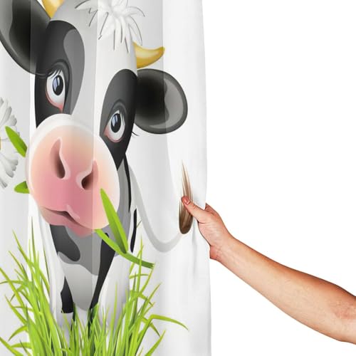 Rideau de douche en polyester durable avec 12 œillets inoxydables de qualité - 5