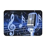 Photo Gallery enghjes tappetino da bagno con stampa di note musicali, tappetino da doccia in terra di diatomee, antiscivolo, per pavimento del bagno, design compatto, 60 x 40 cm Photo Gallery enghjes tappetino da bagno con stampa di note musicali, tappetino da doccia in terra di diatomee, antiscivolo, per pavimento del bagno, design compatto, 60 x 40 cm