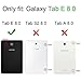 Fintie Keyboard Case for Samsung Galaxy Tab E 8.0 (Model SM-T378/T375/T377), Slim Lightweight Stand Cover with Magnetically Detachable Bluetooth Keyboard, Black