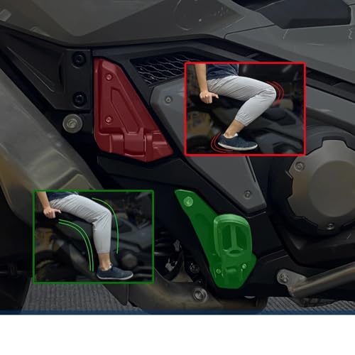 Repose-Pieds XADV 750 Accessoires Moto Finition Premium Passager
