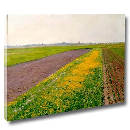 Toile Gustave Caillebotte 25 x 30 cm prête à accrocher au mur