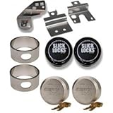 Slick Locks Mercedes Sprinter 2007+ Kit Complete with Spinners, Weather covers and Locks