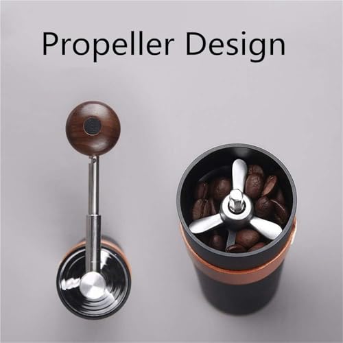 Cafetera manual portátil Cezve con molinillo ajustable miniatura 2