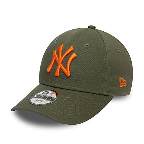 New Era New York Yankees League Essential Olive 9Forty - Berretto regolabile, oliva, 2-4 Jahre