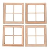 Photo Gallery sosoport 4 pezzi decorazione della casa delle bambole giocattoli per giocattoli mini case fare kit mini arredamento per la casa cornice della finestra in miniatura di legno Photo Gallery sosoport 4 pezzi decorazione della casa delle bambole giocattoli per giocattoli mini case fare kit mini arredamento per la casa cornice della finestra in miniatura di legno