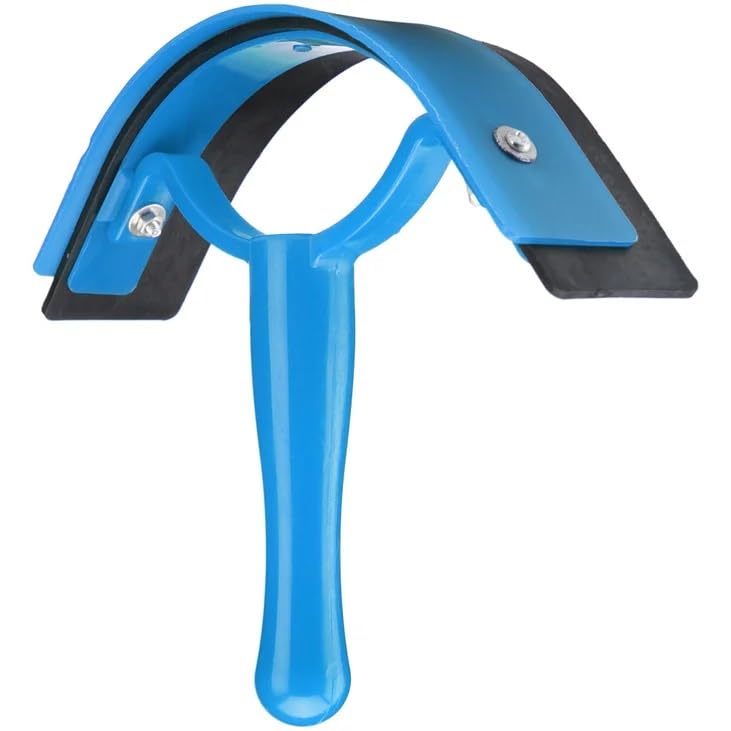 Gladdys Equine DLX Plastic Sweat Scraper, Horse Sweat Scraper Ergonomic Handheld Soft Grip Plastic Sweat Scraper Horse Shedding Grooming Tool Cleaning (Blue/Grey/Pink) (B0CQBX8DYW) Amazon Price History, Amazon Price Tracker