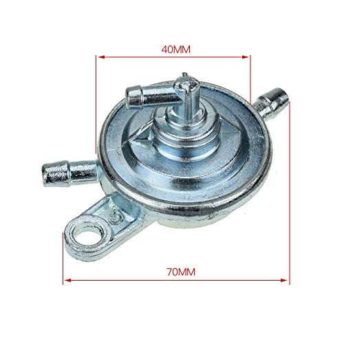 Gy6 50cc 150cc Vacuum Fuel Pump Petcock for Roketa SUNL Taotao Chinese Scooter ATV Motorcycle 2 Port - Image 3