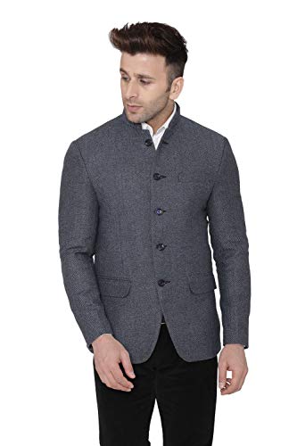 Image of WINTAGE Mens Tweed Wool Bandhgala