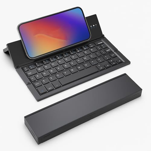Mini Travel Wireless Keyboard Compatible with Samsung Galaxy...