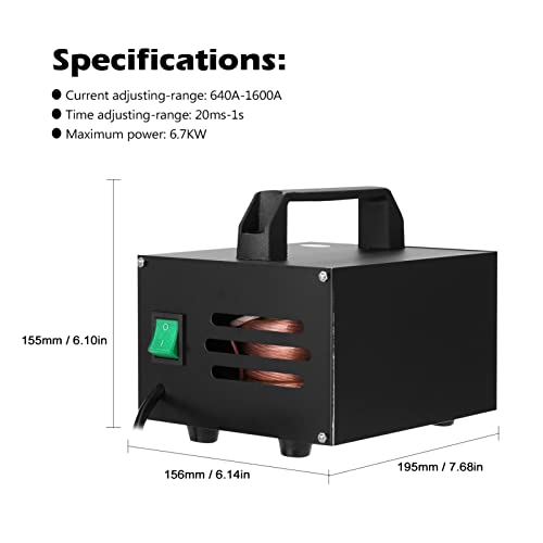 Soudeuse par points pour micro-ordinateur avec courant réglable 640-1600A - 5