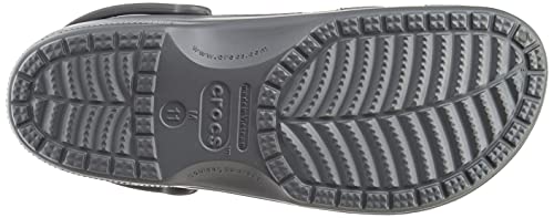 Image of Crocs Unisex-Adult Baya Clog, Slate Grey, 11 Women /10 Men