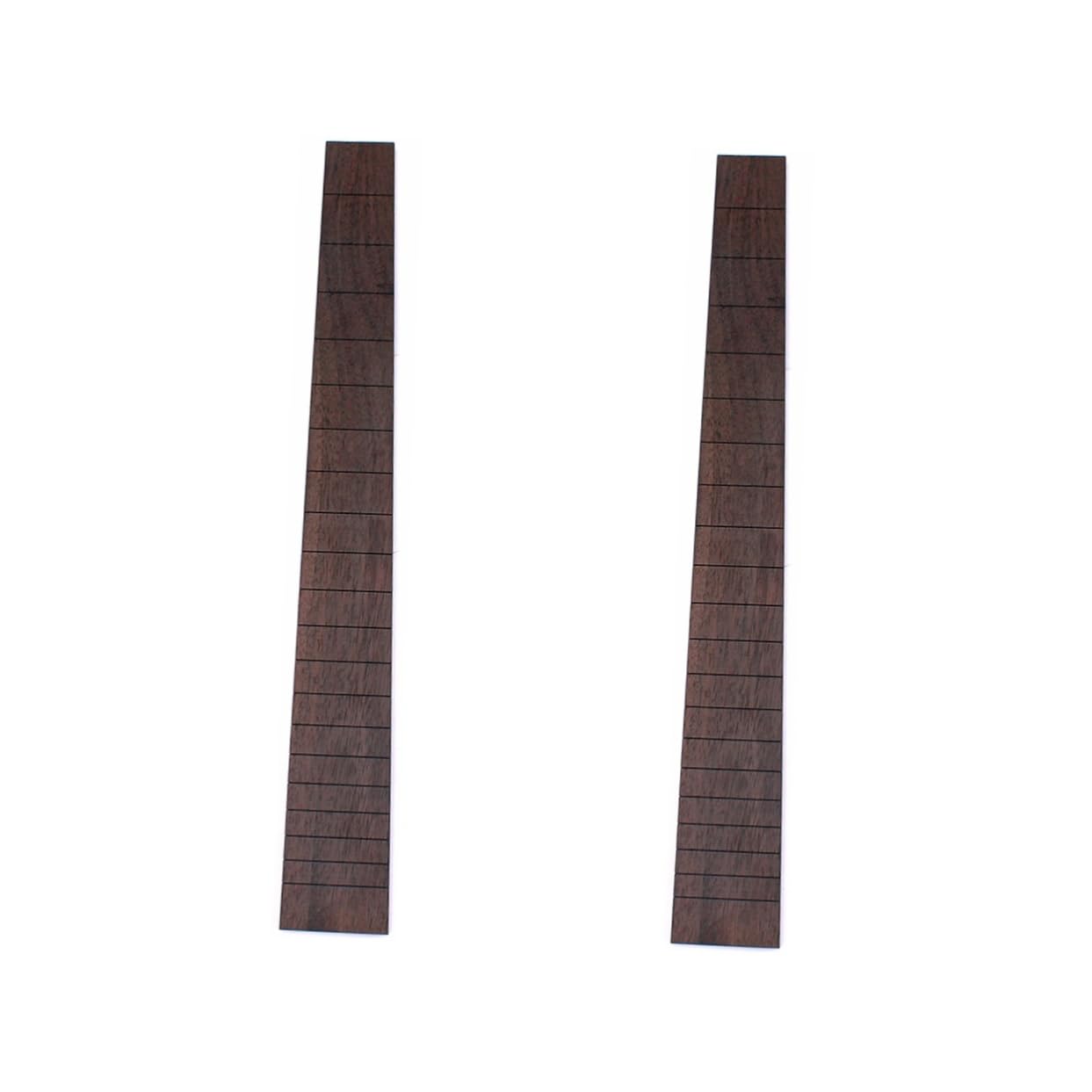 Toyvian 2pezzi Tastiera Palissandro Semilavorata Per Chitarra e Basso Tasti Facile Da Lavorare Progetto Fai Te Per Musicisti Materiale Resistente e Rifinito Con Precisione