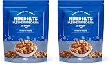 by Amazon - Mezcla de Frutos Secos, 500 g, 1 paquete (Paquete de 2)