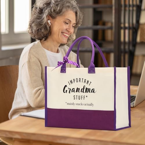 Image of FORBIDDEN PAPER Gifts Tote Bag Important Stuff Tote Gift Gifts Birthday for Shopping Bag Grocery Bag Utility Tote