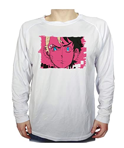 Camiseta Manga Larga Tokyo Revengers Hanagaki Takemichi Tshirt.