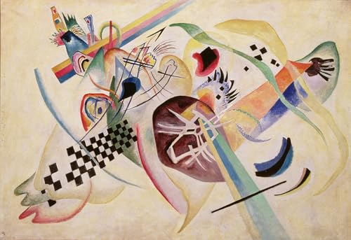 Impression d'art Kandinsky pour décoration murale de salon moderne