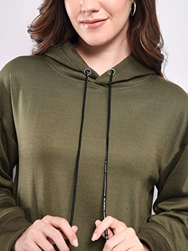 Image of FUNDAY FASHION Women's Fleece Hooded Neck Sweatshirt