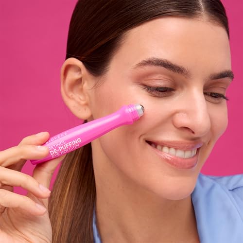 BIOVÈNE DE-PUFFING Retinol + Organic Cherry Eye Concentrate – Anti-Aging Augenroll-On Serum gegen Schwellungen, Augenringe & Falten – Vegan – 15 ml