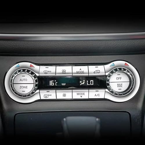 Autocollants bouton Benz Classe A W176 CLA - Améliorez le confort visuel de votre habitacle - 2